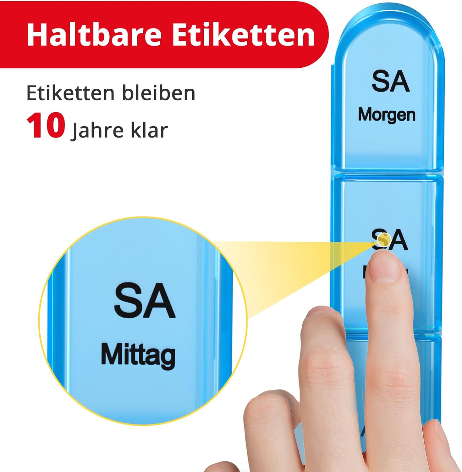 Thumbnail 4 de Doruimi Tablettenbox 7 Tage Medikamente đź’Š