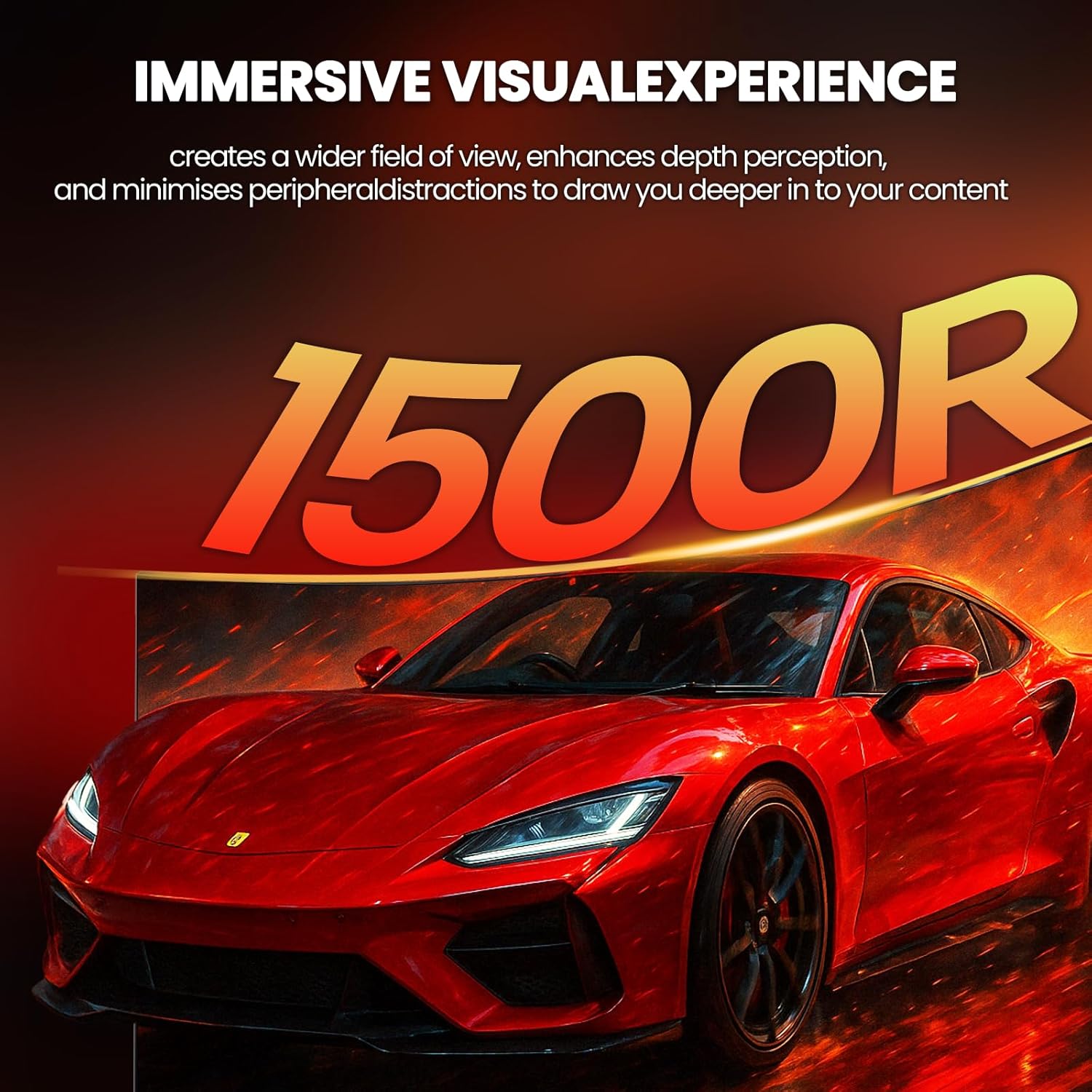 Thumbnail 5 de CRUA 32" Curved Gaming Monitor