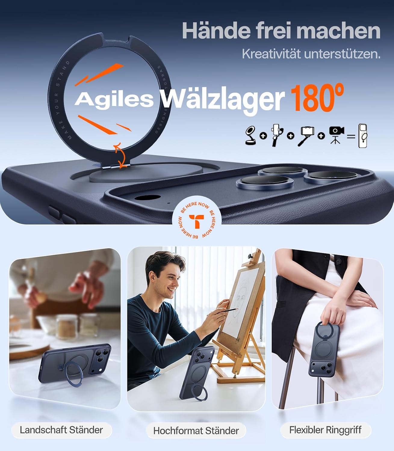 Detalle 2 de TORRAS Ostand Q1 für iPhone 17 Pro Max