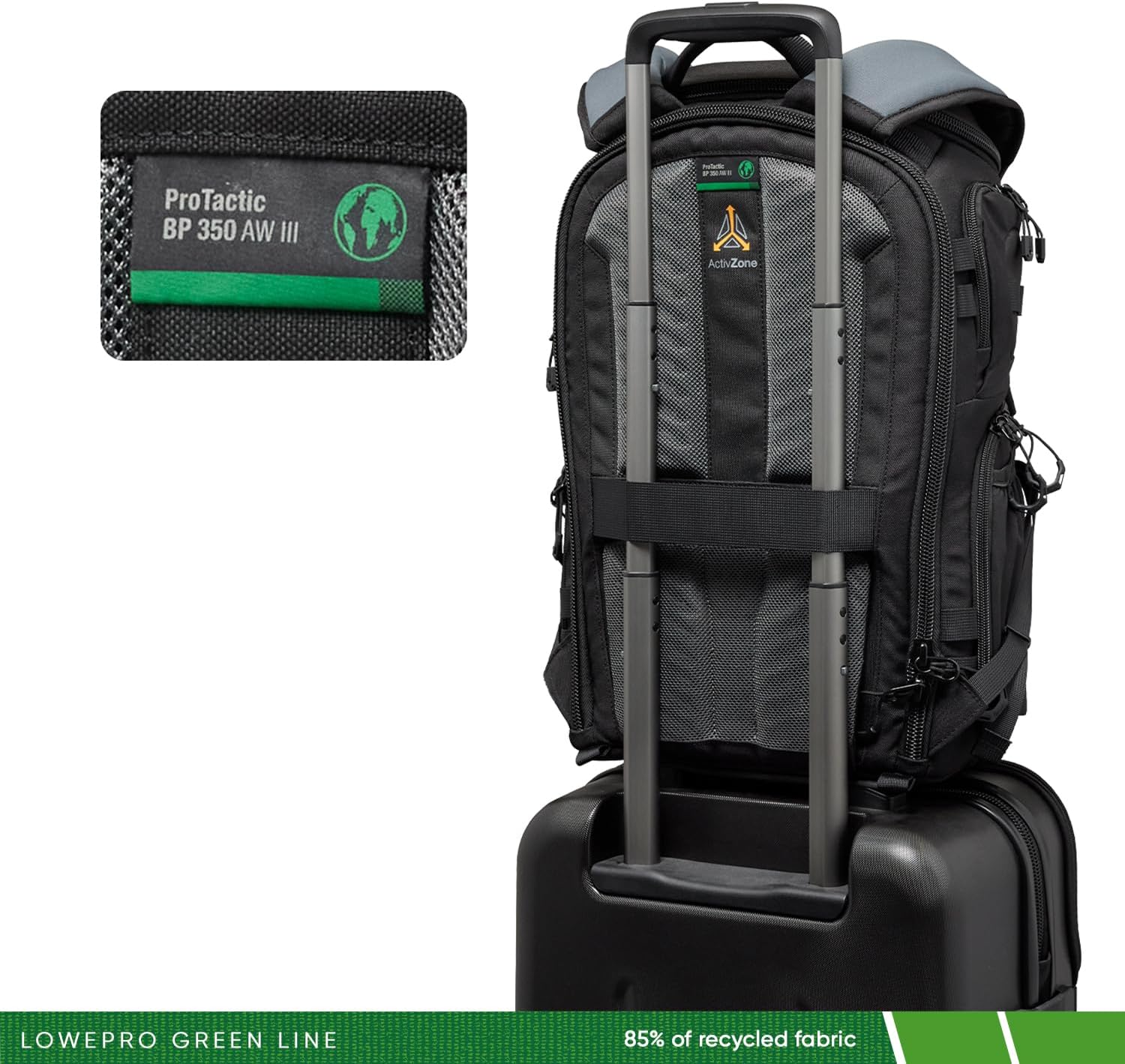 Thumbnail 6 de Lowepro ProTactic BP 350 AW III Zaino professionale per fotocamera e accessori (fino a 14")