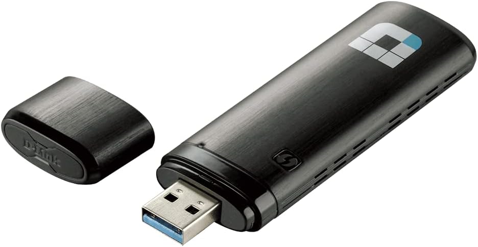 Detalle de D-Link DWA-182 Wireless AC USB Adapter (AC1300, MU-MIMO, dual band) for Windows, Mac & Linux