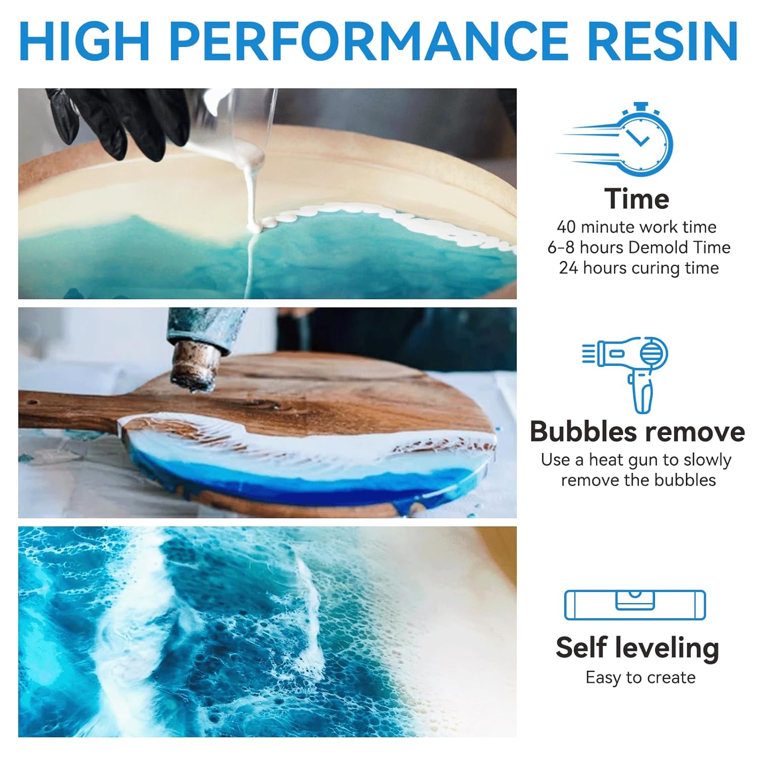 Thumbnail 4 de Epoxidharz Set 474ml 🖌️