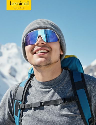 Thumbnail 6 de Lamicall Schnelle Brille – Leichte Sportbrille mit polarisierenden TAC-Gläsern (24 g, TR-90) für Fahrrad, Laufen und Outdoor