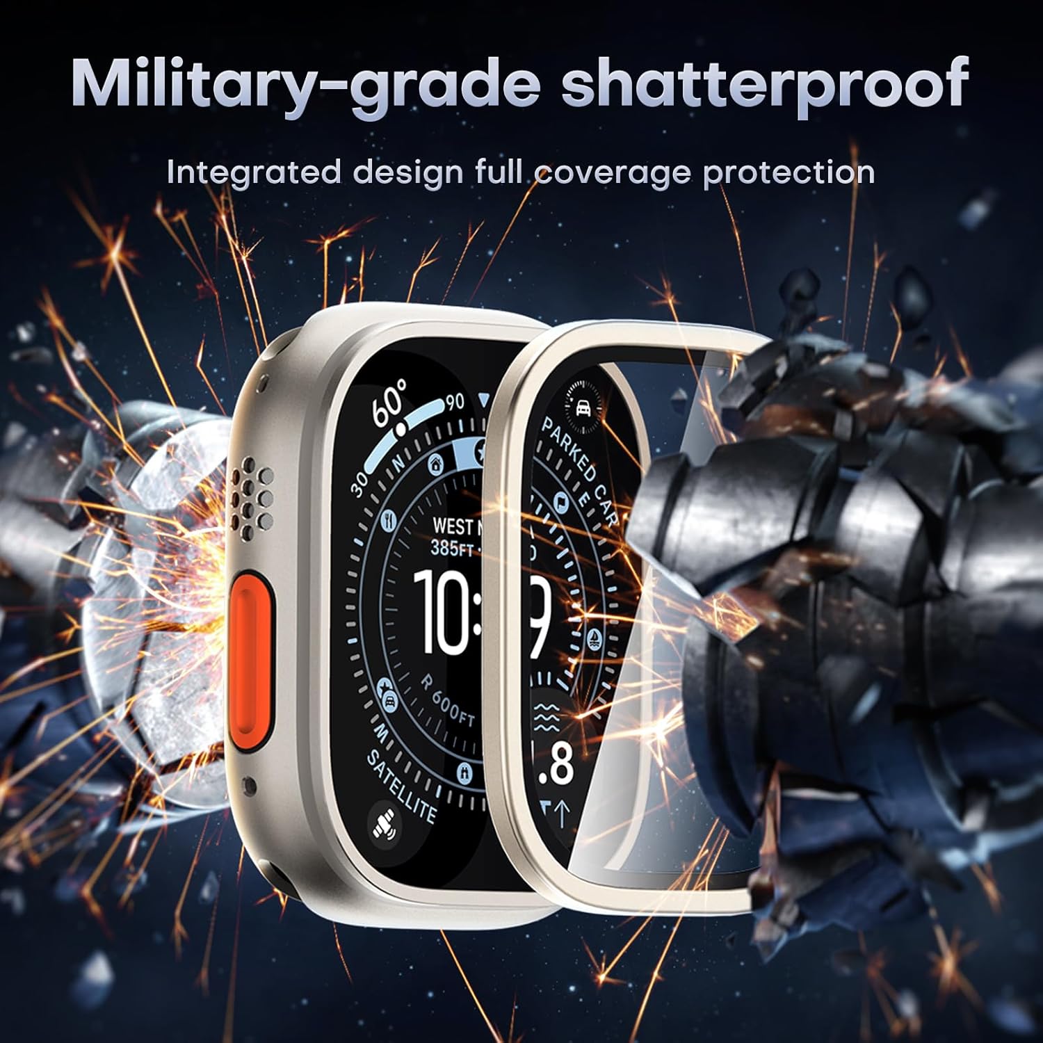 Thumbnail 5 de LϟK 2 Pack Titanium Frame 49mm Screen Protector