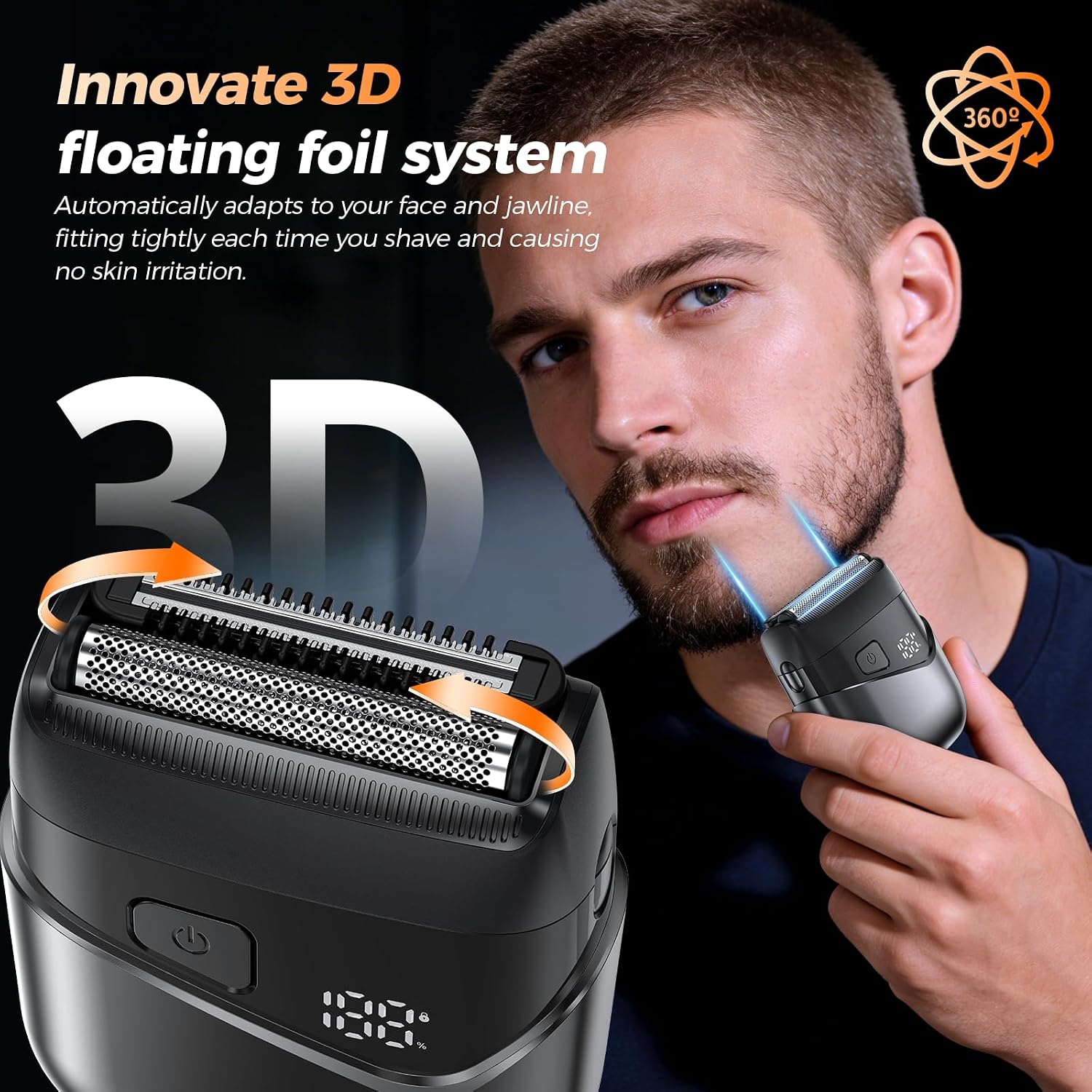 Detalle 2 de VYLTO Electric Foil Shaver, Black