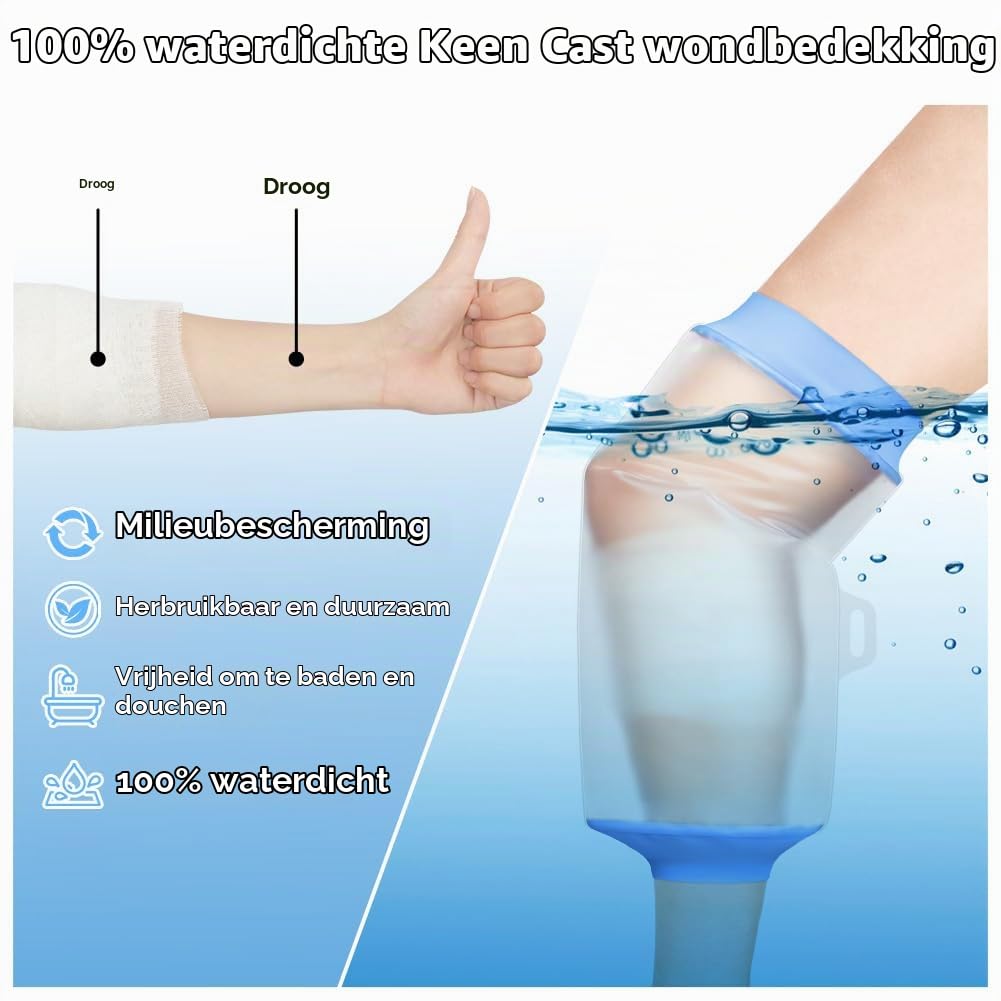 Detalle 2 de AOOWU 5015650 waterdichte kniegipshoes voor volwassenen, herbruikbaar