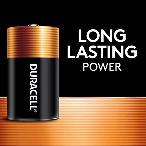 Detalle 2 de Duracell Coppertop D Batteries, 4 Count — Long-Lasting Power with 10-Year Shelf Life