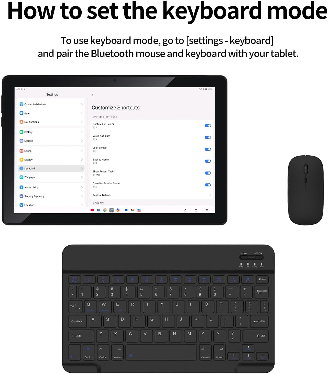 Detalle de Whitedeer Tablet 10 inch Android 16