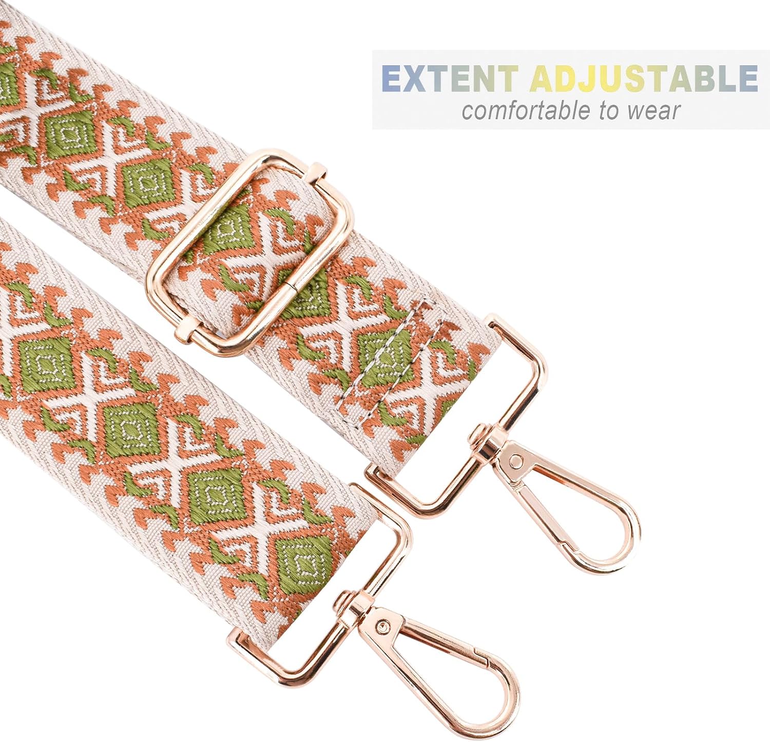 Detalle de ROYGBCP Replacement Purse Strap – Wide, Adjustable Crossbody for Women