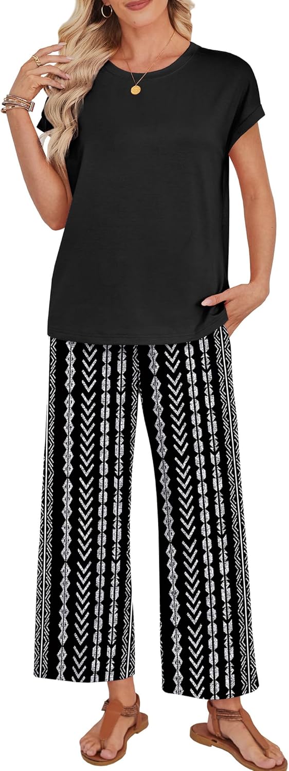 Thumbnail 2 de WIHOLL Two Piece Sets for Women: Summer Spring Lounge & Travel Outfit
