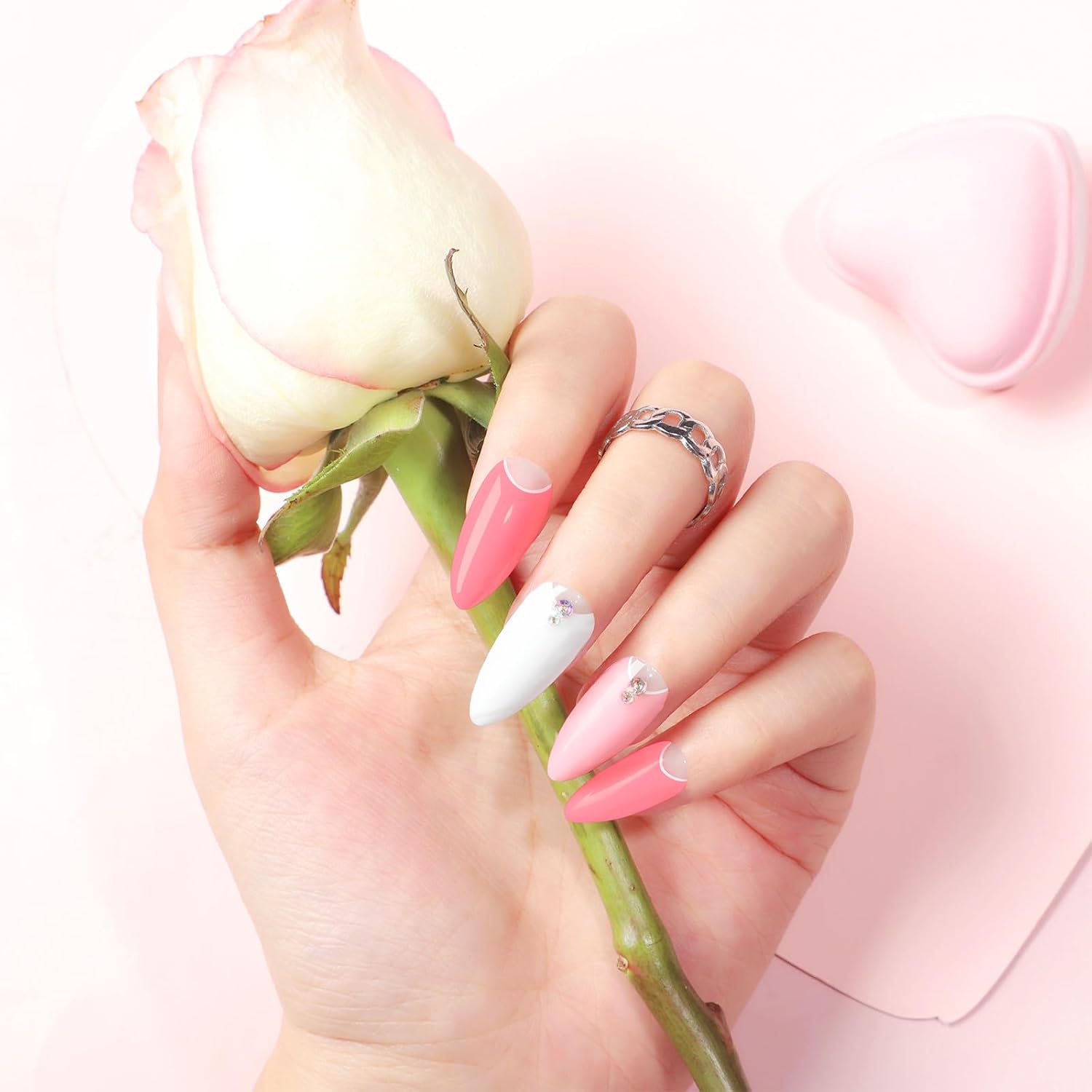 Thumbnail 6 de COSCELIA 40PCS Gel Nail Polish Set (36 Colors + Glossy/Matt/Silver Top/Base) for at-Home Spring & Summer Manicures