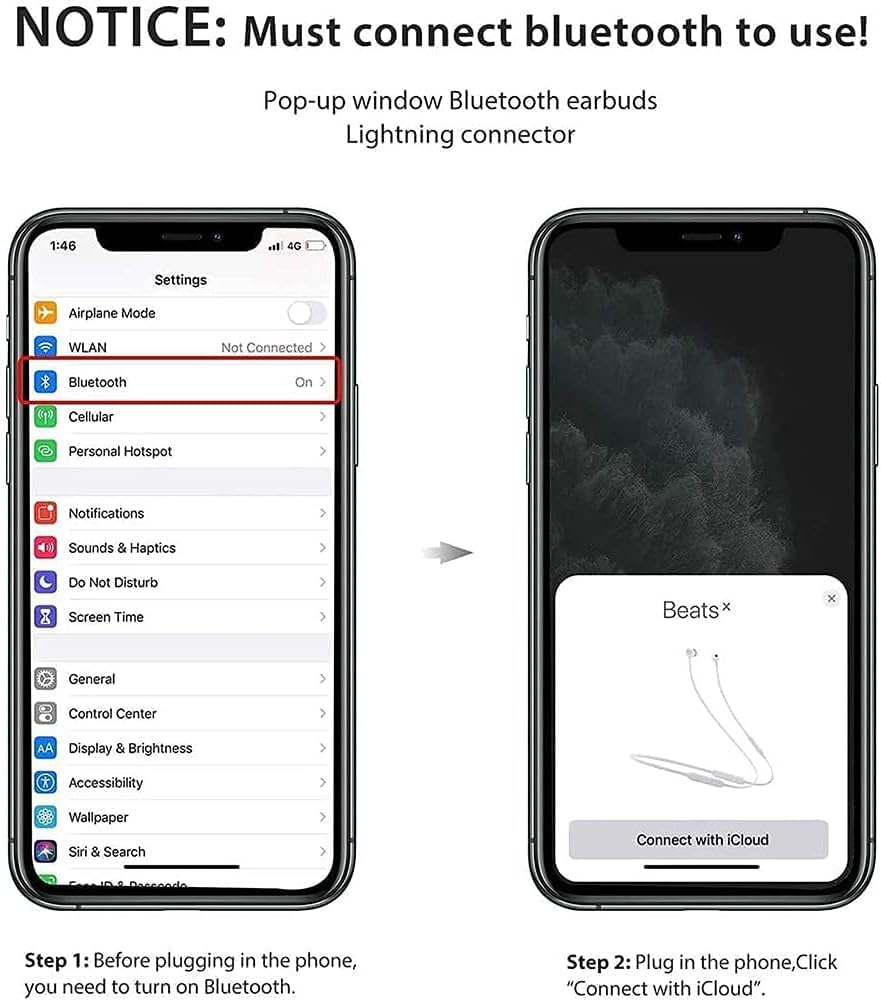 Detalle 2 de Tayte Wired-Kopfhörer für iPhone – MFI-zertifiziert, In-Ear Mit Mikrofon und Lautstärkeregler