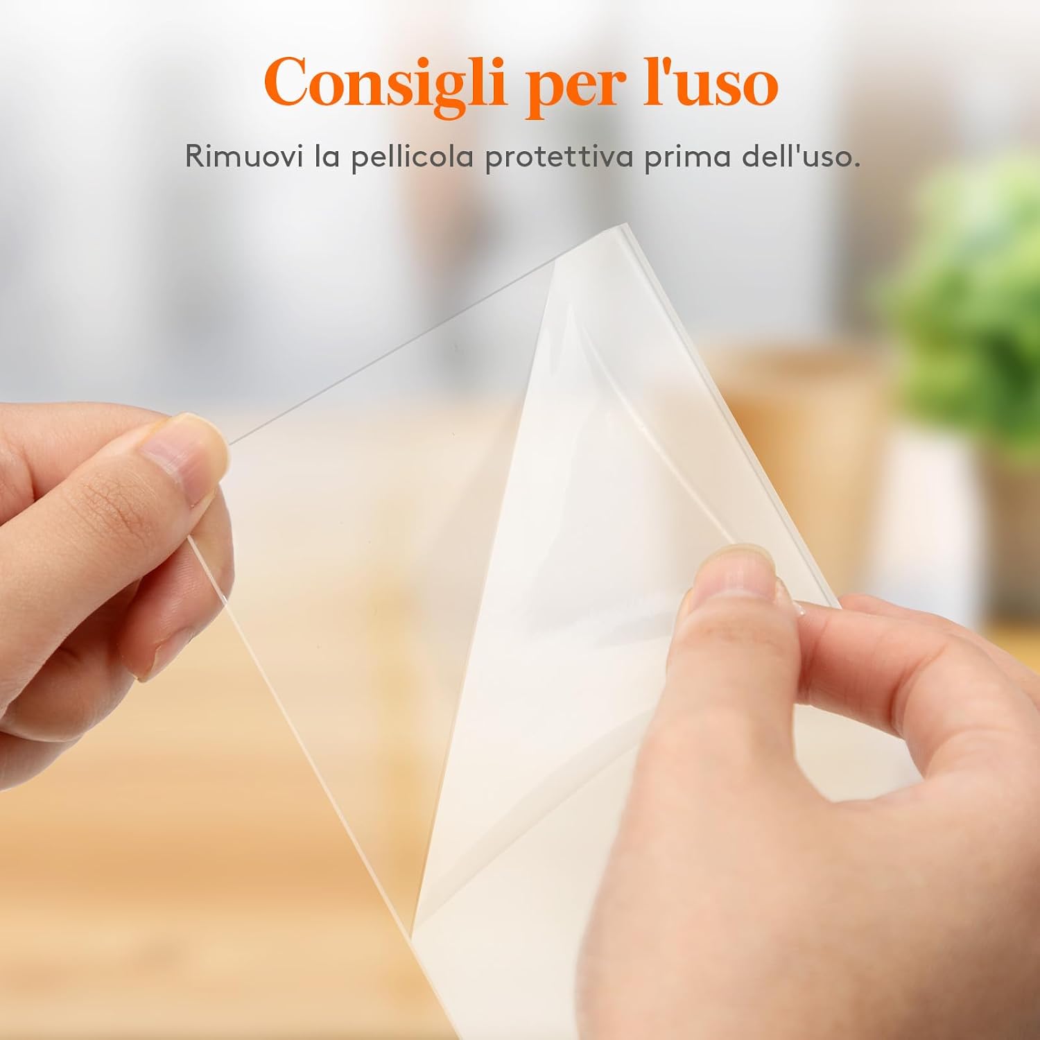 Thumbnail 6 de Lifewit 6 espositori porta depliant A4 in acrilico trasparente (30 x 21 cm), supporto a forma di L