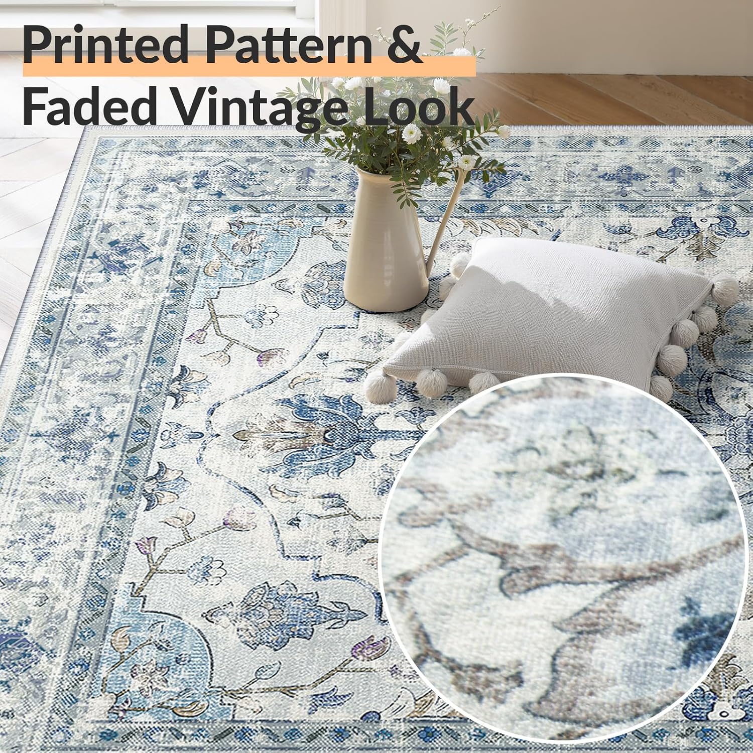 Thumbnail 6 de INOVADAY vintage area rug 180x270 cm