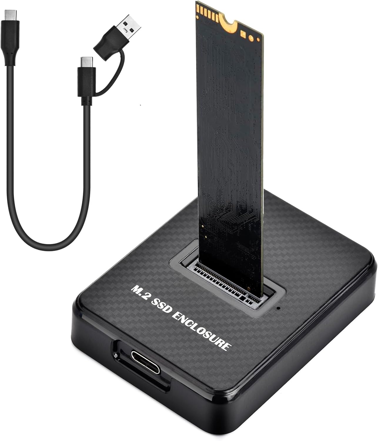 Detalle de M.2 NVMe & SATA Festplatten Docking Station – USB 3.1 Gen2 10 Gbit/s für M-Key/B+M Key