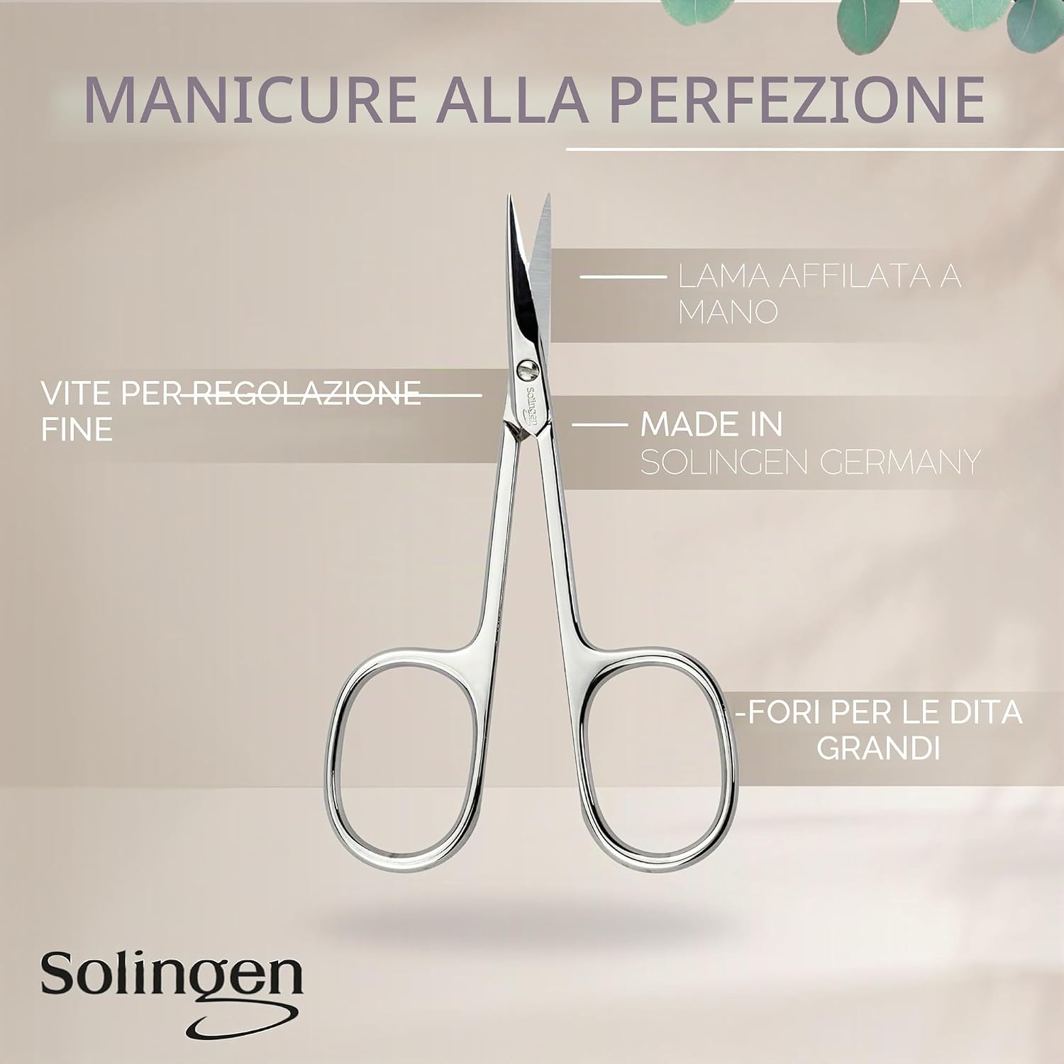 Thumbnail 6 de Solingen Set Manicure da Uomo e Donna – Kit Professionale 6 Pezzi con Custodia da Viaggio