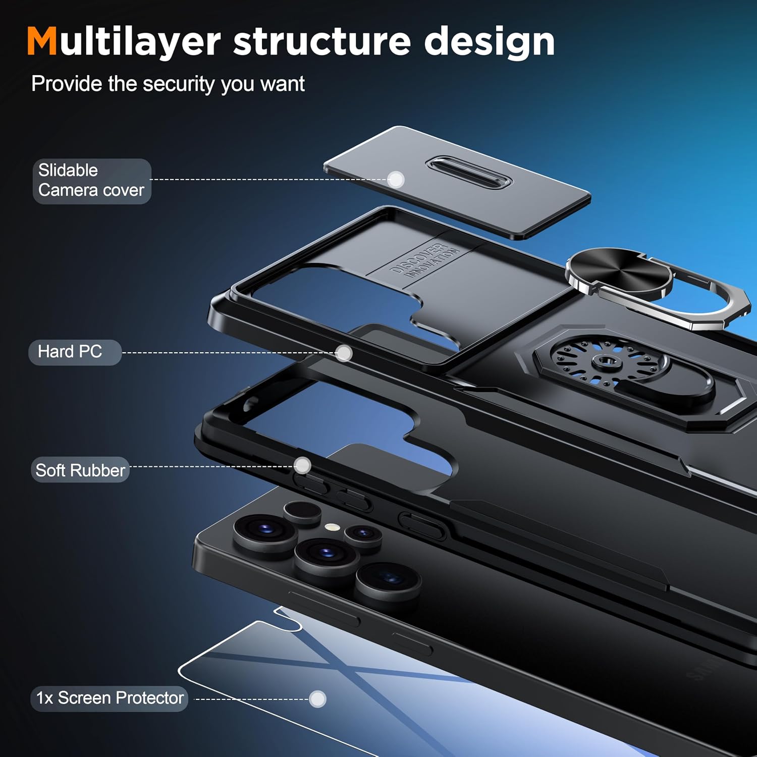 Thumbnail 2 de AMILIFECASES Galaxy S25 Ultra Case