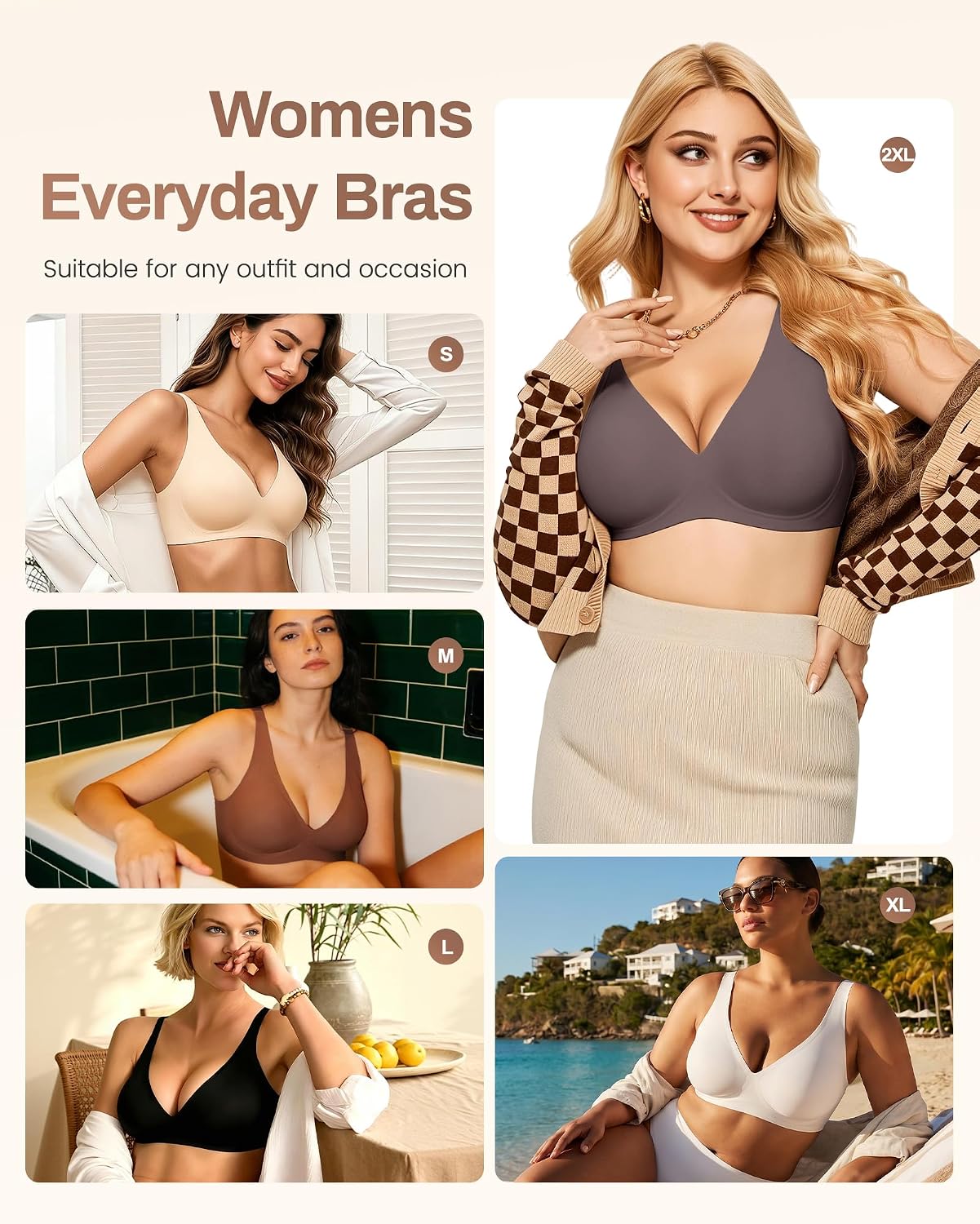 Thumbnail 5 de Gailife Deep V Plunge Bra