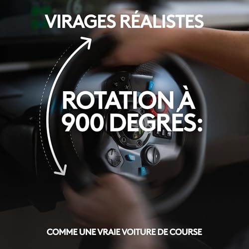 Detalle de Logitech G G29 Driving Force – Volant et pédales pour PlayStation et PC