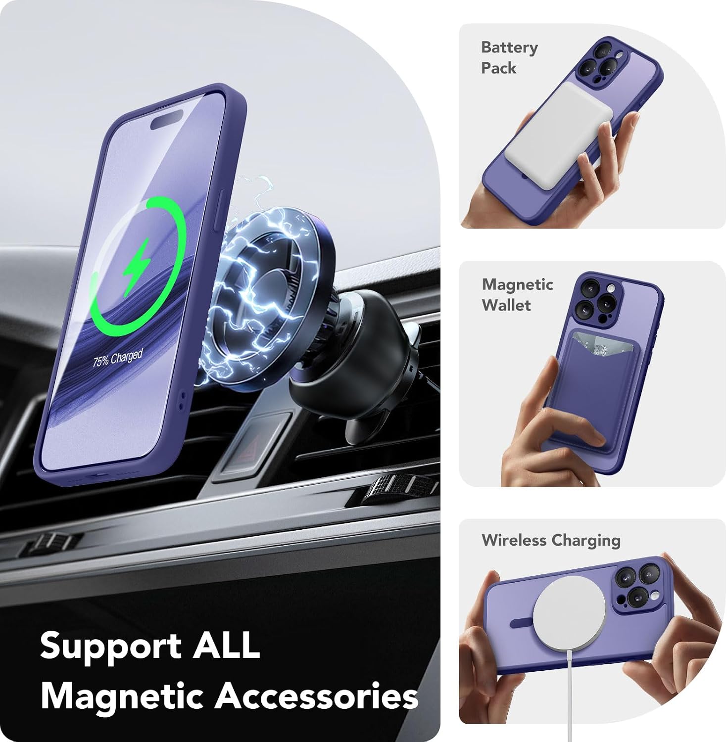 Detalle 2 de CAPRARO Magnetic iPhone 14 Pro Case 6.1"