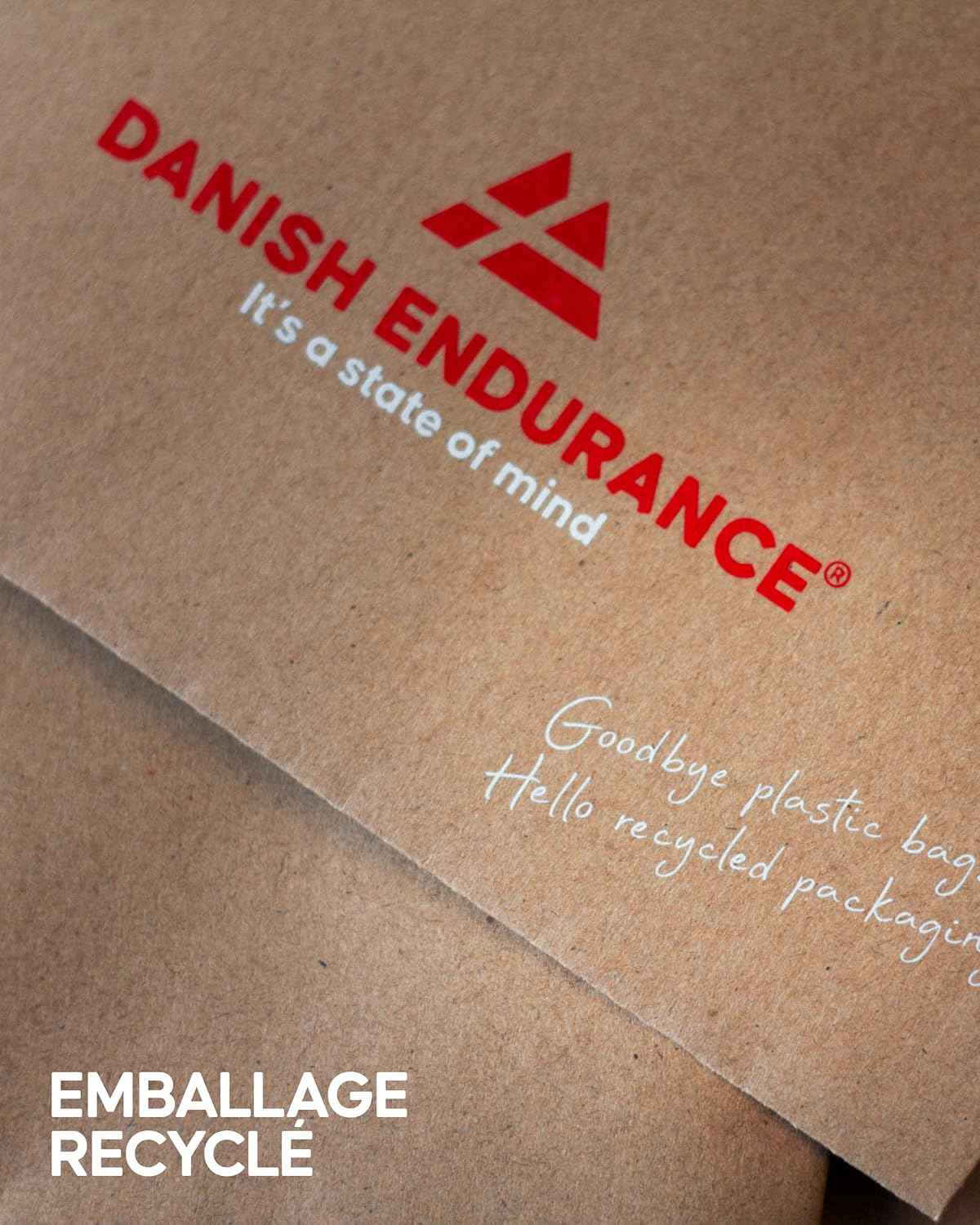 Thumbnail 4 de Danish Endurance Chaussettes de tennis et sport en coton rayées (lot de 3 ou 6) pour hommes et femmes