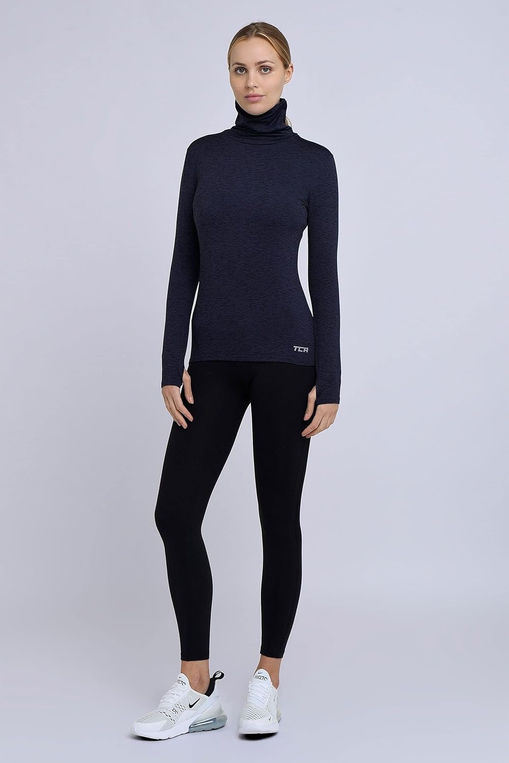 Thumbnail 2 de TCA Warm-Up da Donna: Maglia a Collo Alto Termica da Corsa, Maniche Lunghe
