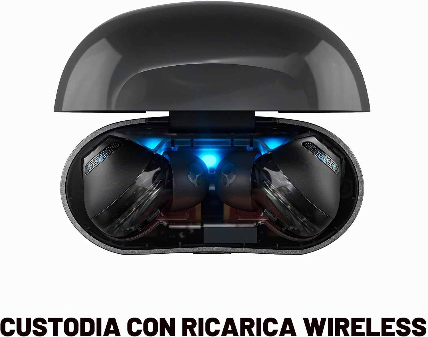 Detalle de Skullcandy Rail ANC: Cuffie Wireless In-Ear con Cancellazione del Rumore e 27 Ore di Autonomia
