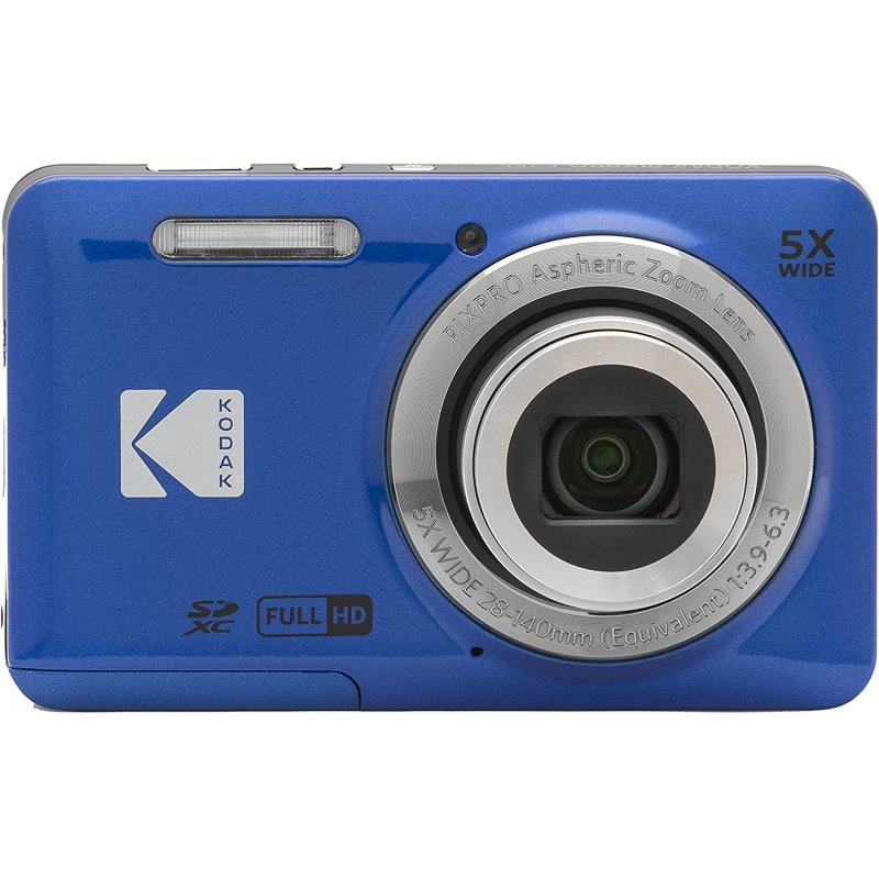 Detalle de Kodak PIXPRO FZ55 16MP Azul: una opción sencilla para aprender a hacer fotos con zoom