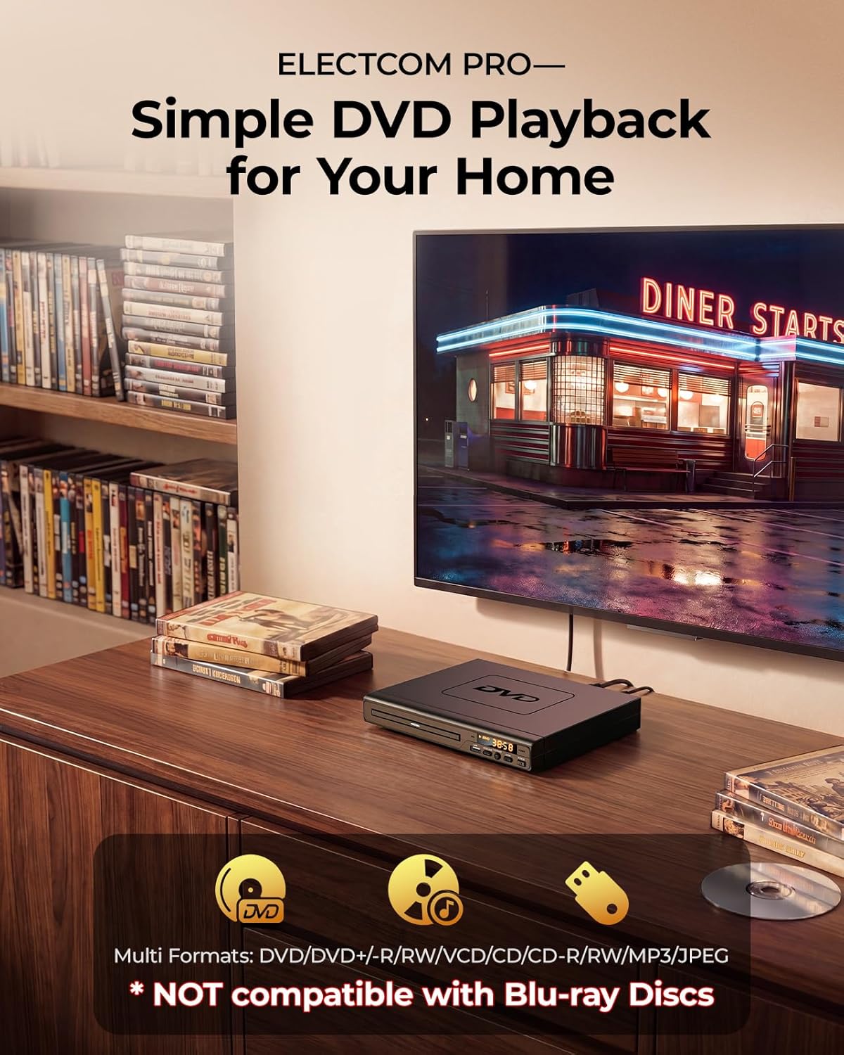 Detalle 2 de Generic All-Region DVD Player with HDMI