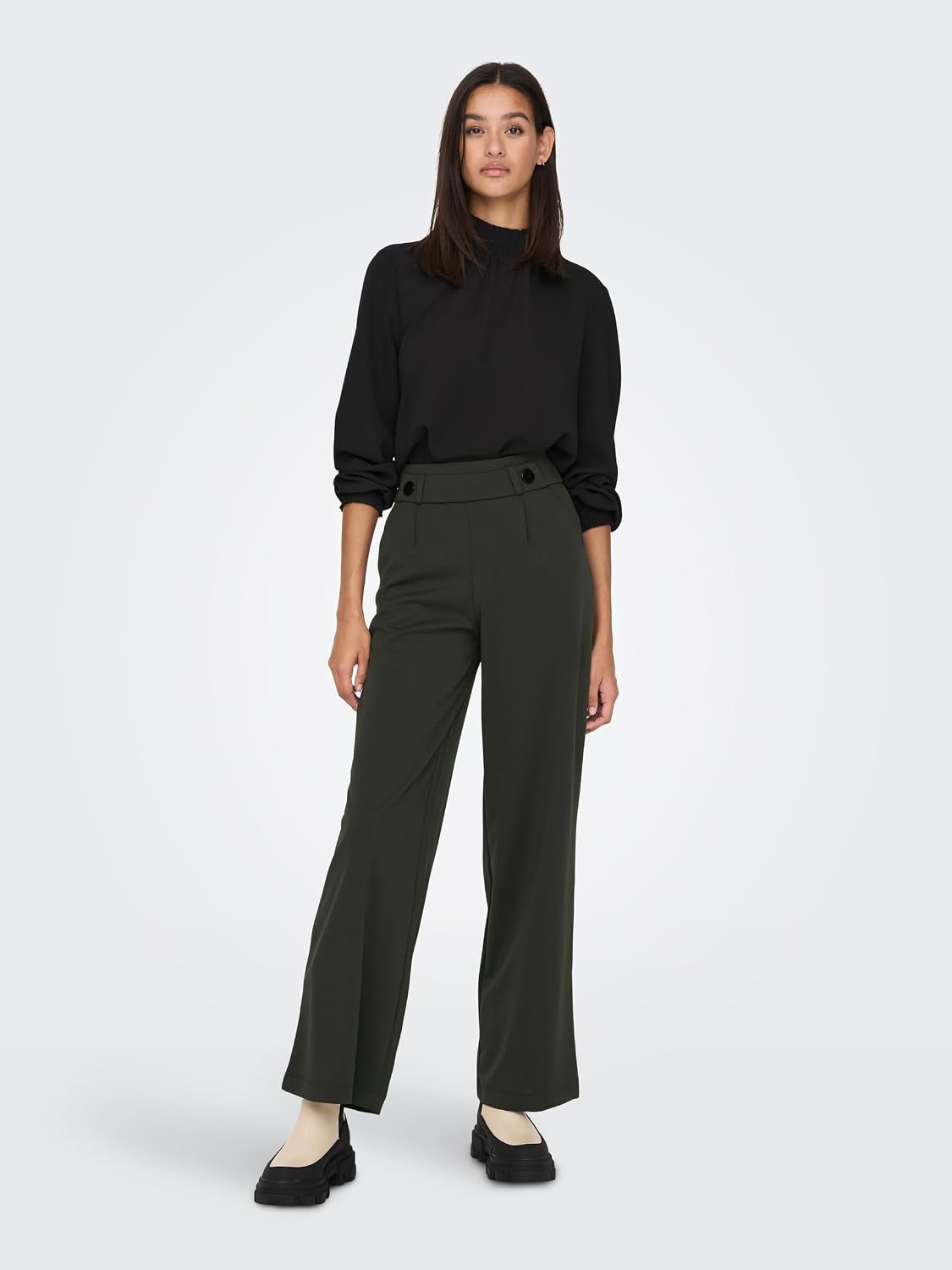 Detalle de JDY Pantaloni Marlene Vita Elastica
