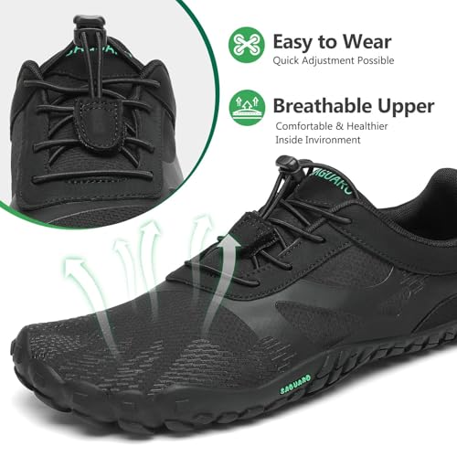 Detalle de SAGUARO Barefoot: Zapatillas Minimalistas para Mujer y Hombre, Suela Zero Drop, Puntera Ancha y Uso Diario