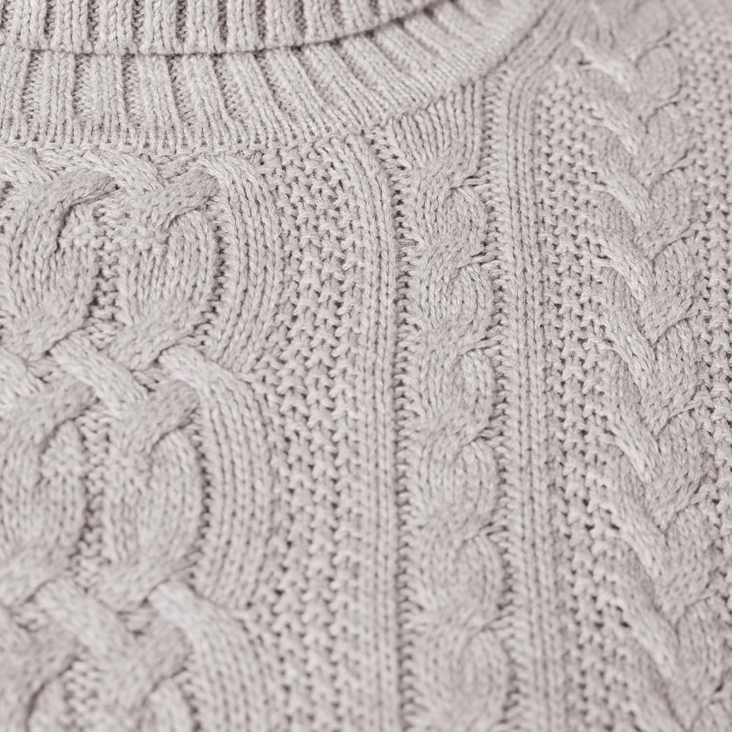 Thumbnail 5 de Amazon Essentials Women's Cable Knit Turtle Neck Jumper (Available in Plus Size)