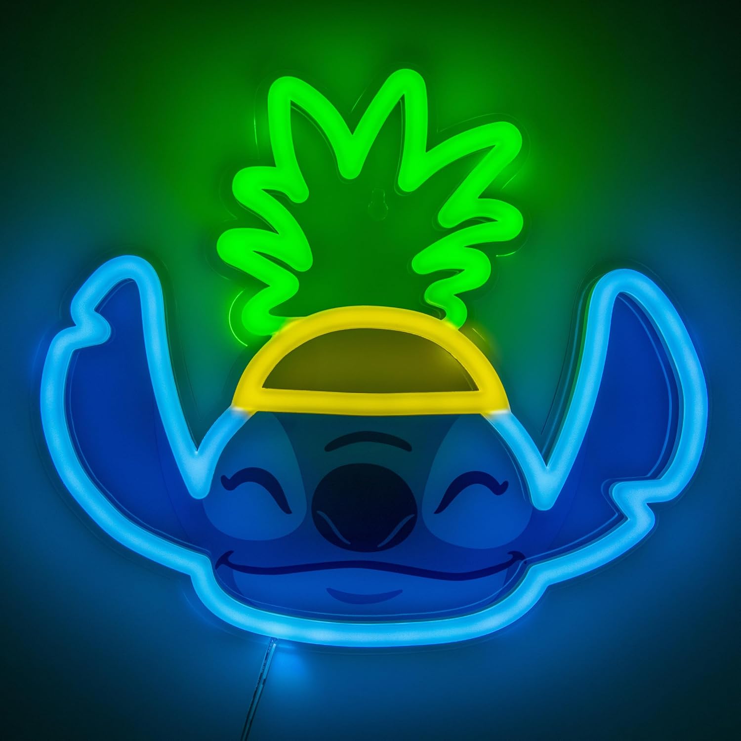Detalle de Paladone Applique murale néon LED Lilo & Stitch - Licence officielle Disney