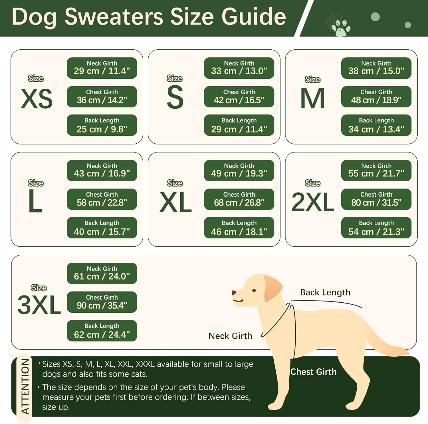 Detalle de BRKURLEG Dog Sweater, XS