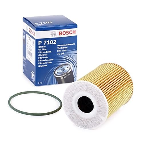 Detalle 2 de Filtre à huile Bosch P7102 — séparation des suies et particules métalliques pour une lubrification fiable