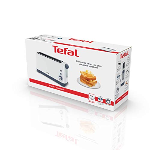 Thumbnail 6 de Tefal Grille-pain compact 1 fente extra-large 850 W – Blanc