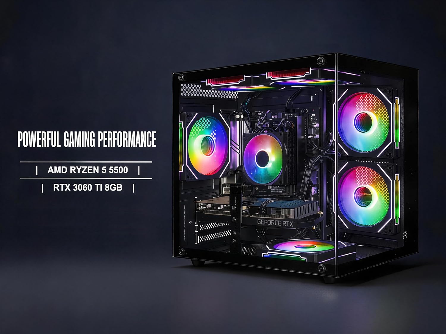 Detalle de Olialia Gaming PC, RTX 3060 Ti