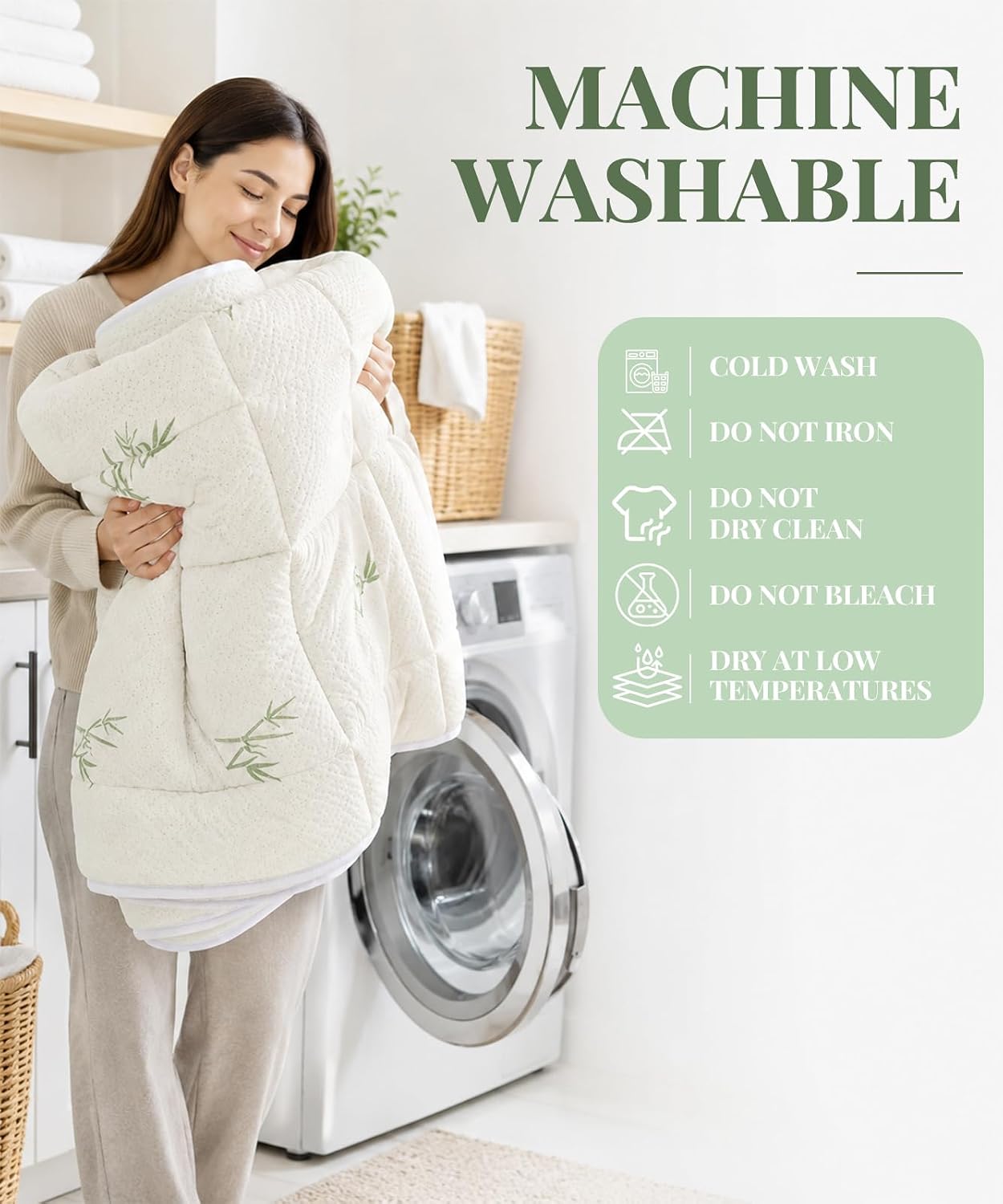 Thumbnail 5 de Twin Mattress Topper, 7D Fiber Fill