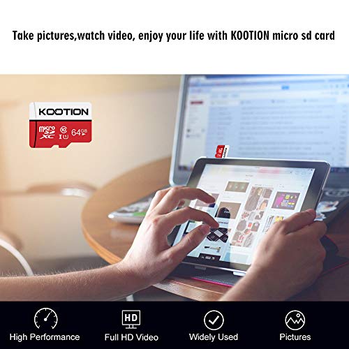 Thumbnail 6 de KOOTION 64GB Micro SD Card 2 Pack: Ultra Micro SDXC, U1, C10, 64GB Each