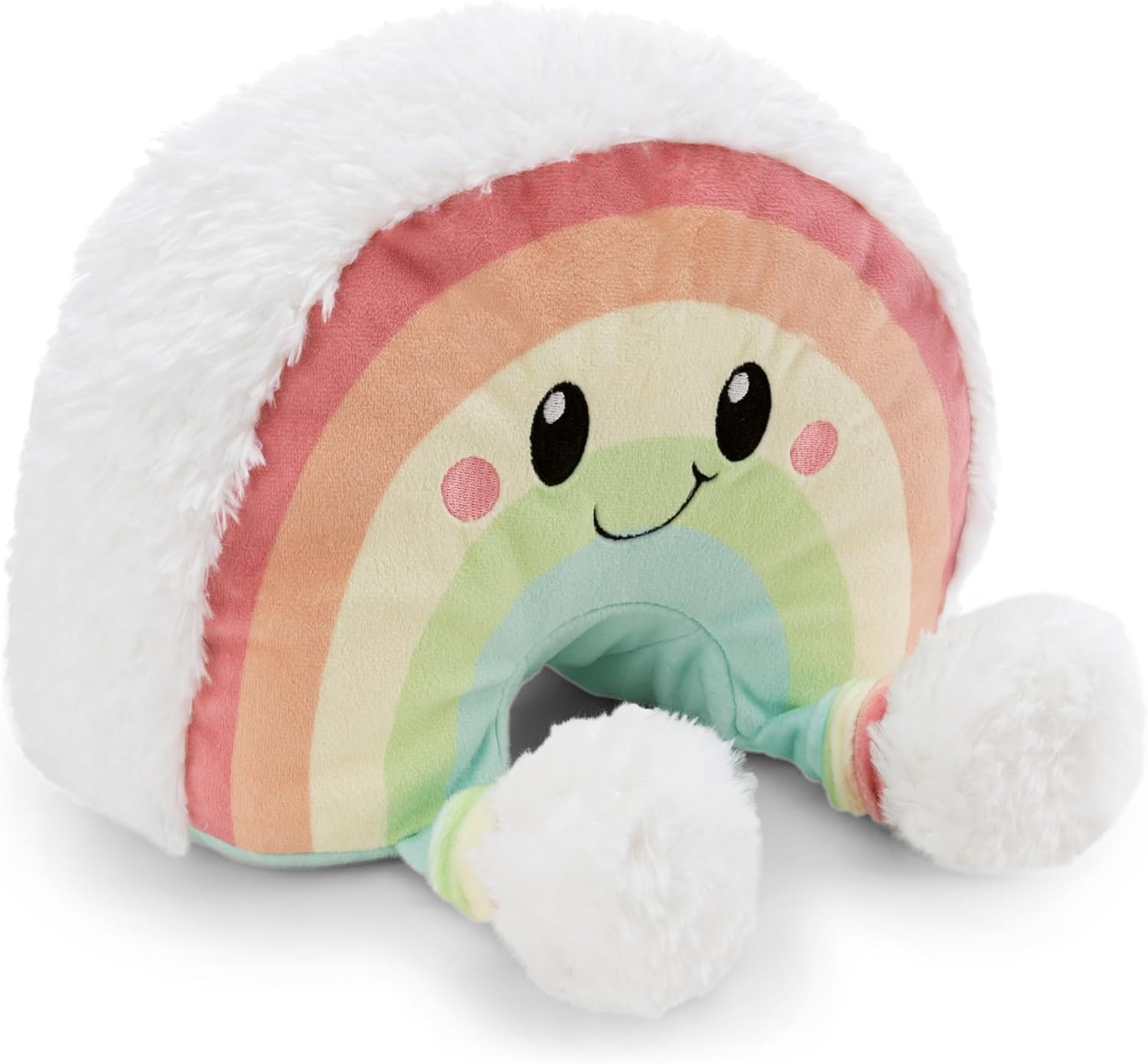 Detalle de NICI Kuschelfigur Regenbogen Nibsi, 28 cm – weiche Plüschfigur zum Kuscheln & Spielen
