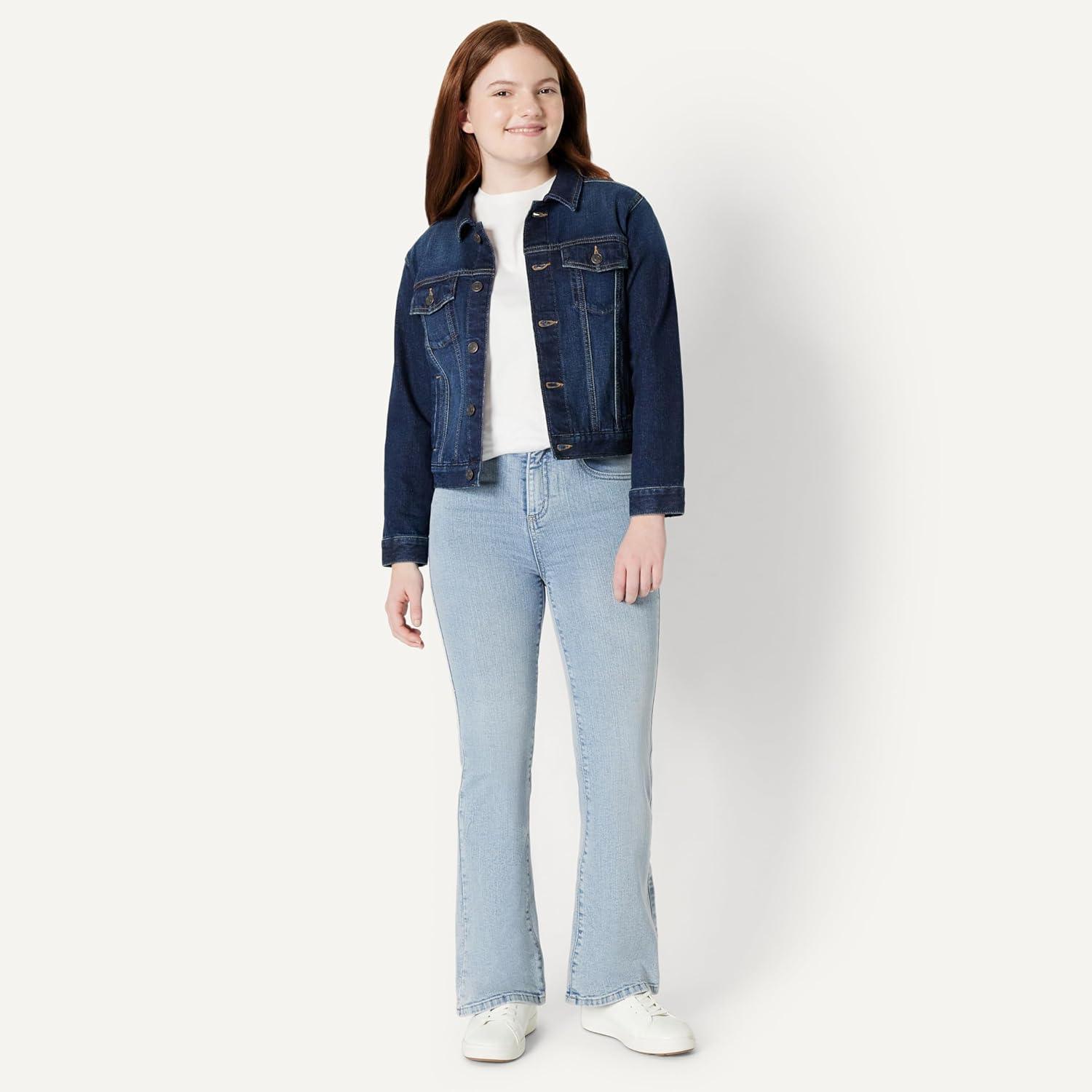 Thumbnail 2 de Amazon Essentials Mädchen Schlagjeans mit Hohem Stretchanteil und Hohem Bund