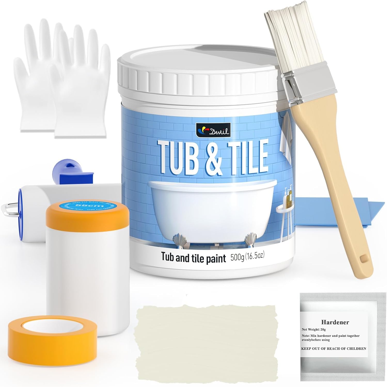 Detalle de DWIL Tile Paint, Vanilla White