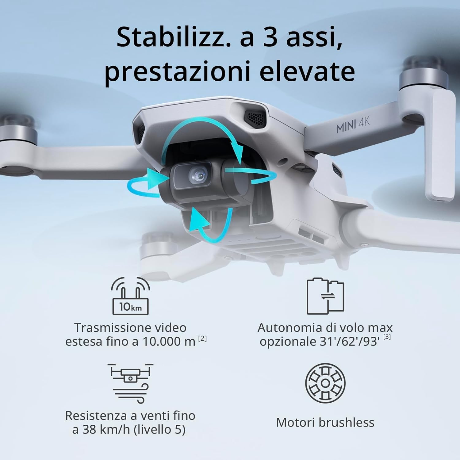 Thumbnail 2 de DJI Mini 4K Bundle drone 4K, meno di 249 g