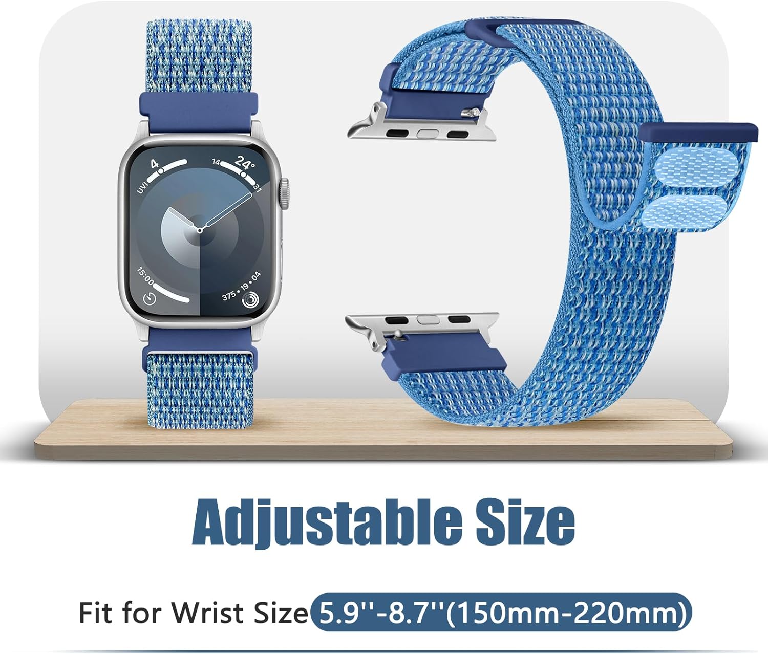 Detalle 2 de Runostrich Nylon Sport Strap 2 pack