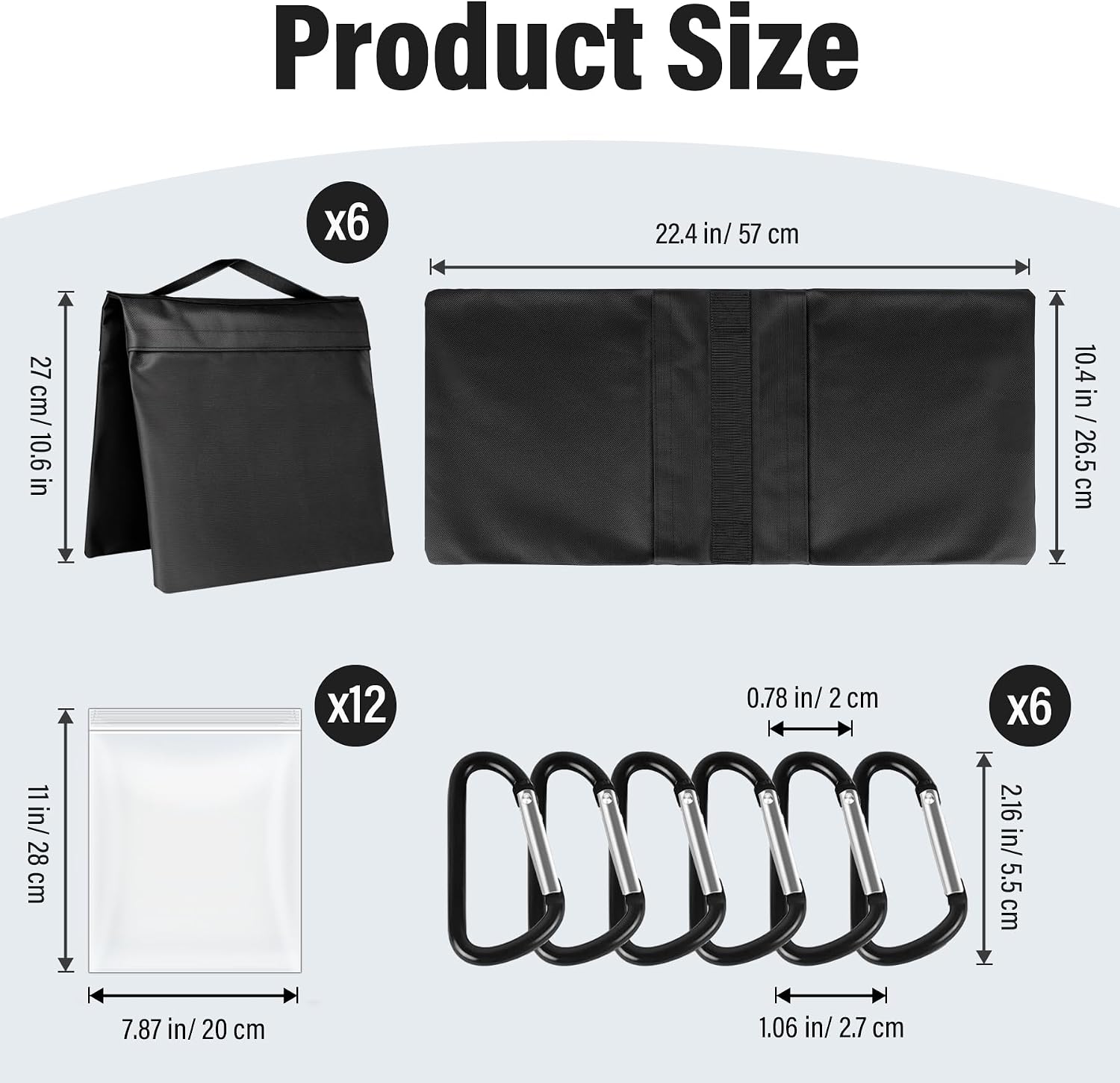 Thumbnail 2 de Victiv 6 Pack sandbag weights 22.4 inch