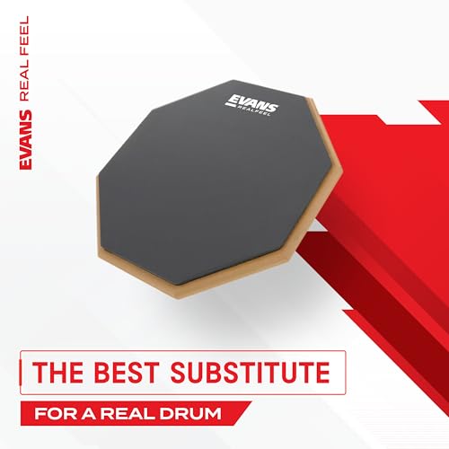 Thumbnail 1 de Evans RealFeel Almohadilla Reversible 12" para Batería🥁