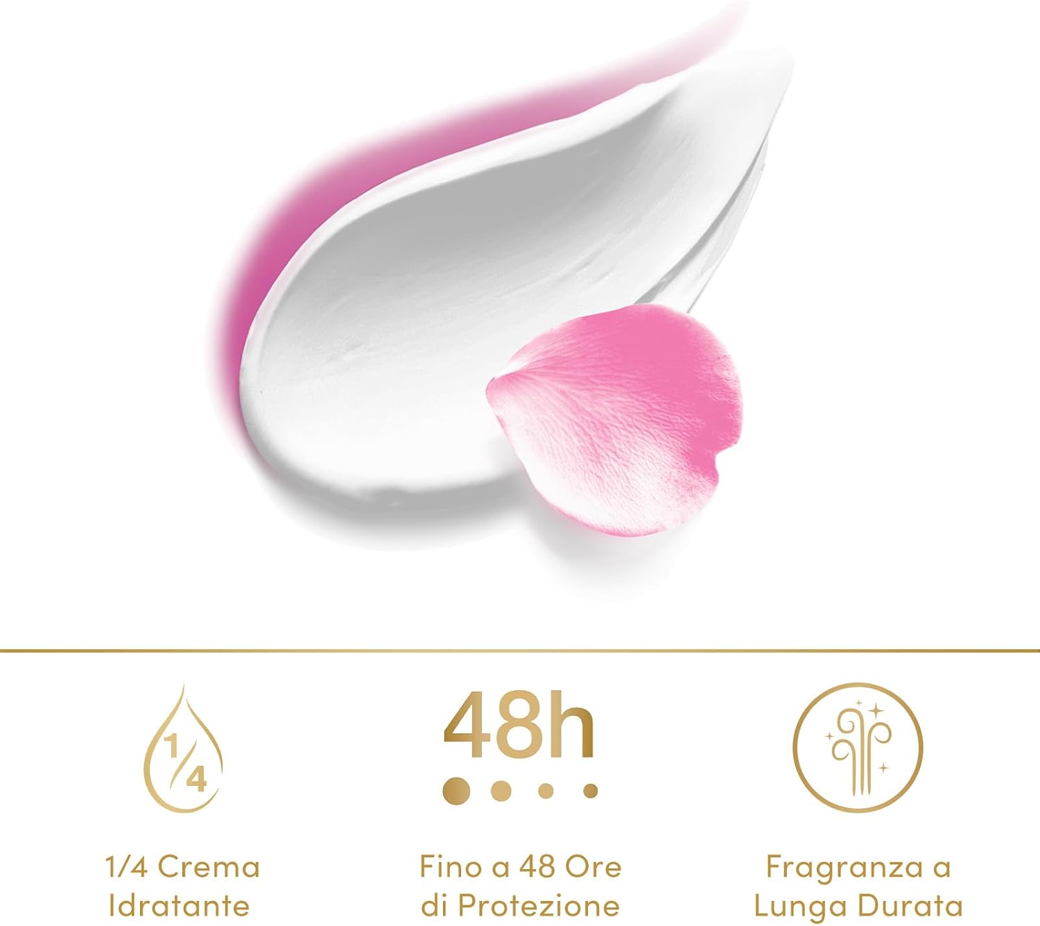 Detalle 2 de Dove Deodorante Spray Classic Care Floral (protezione fino a 48 ore), con 1/4 di crema idratante, 6 x 150 ml