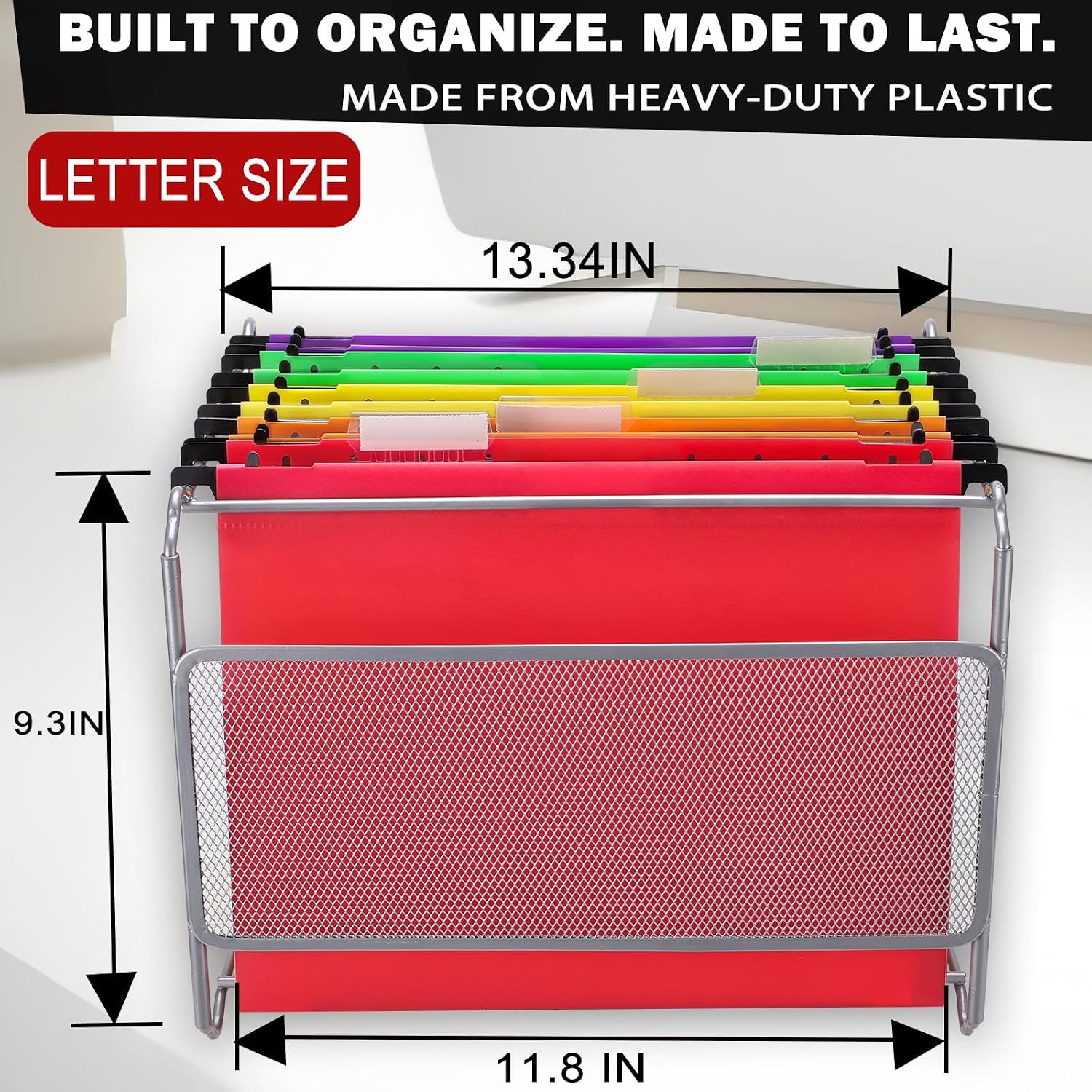 Thumbnail 4 de Navona 10-Pack Hanging File Folders, Letter Size, 2-Inch Expansion
