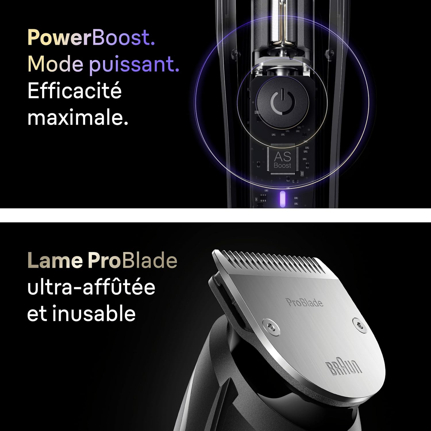 Detalle de Braun BT9520 Series 9 tondeuse à barbe 180 min