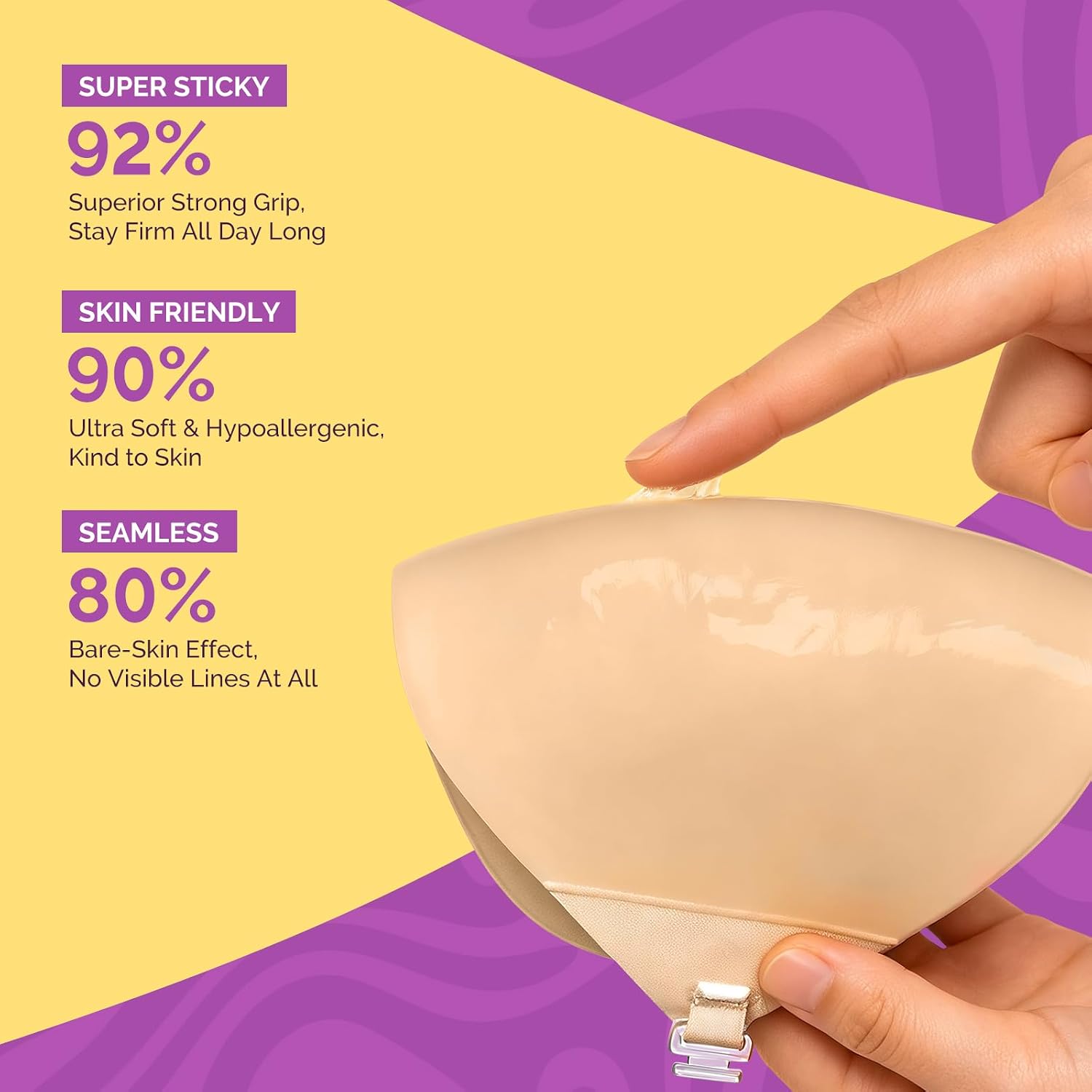 Detalle 2 de VogaChic Adhesive Bra 2-Pack